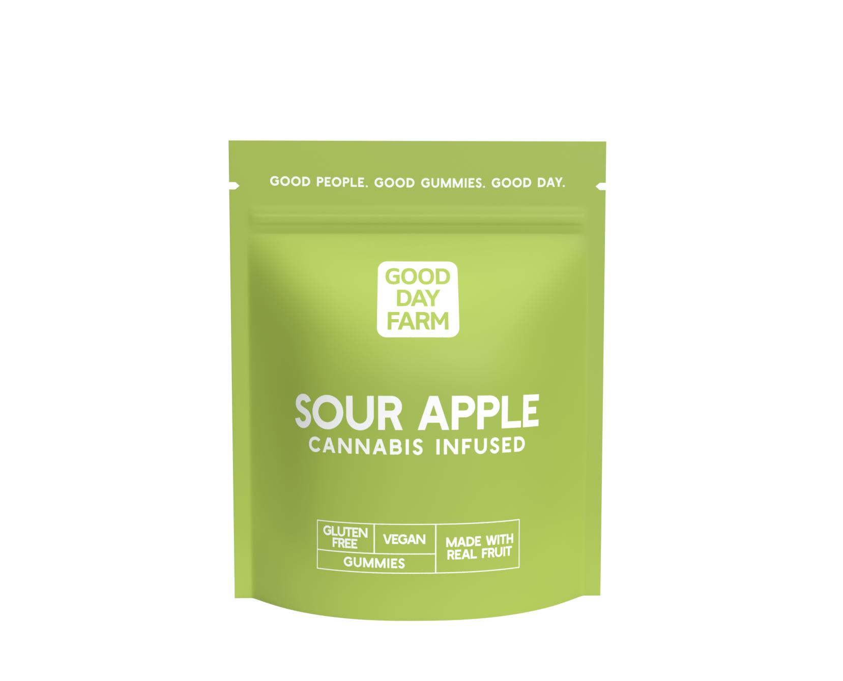 GDF: Gummies | Sour Apple | 100mg | 10pk at ROOTDOWN