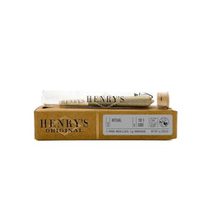 HENRY'S ORIGINAL - Henry's - Preroll - Ritual - 10:1 CBD:THC - 1g