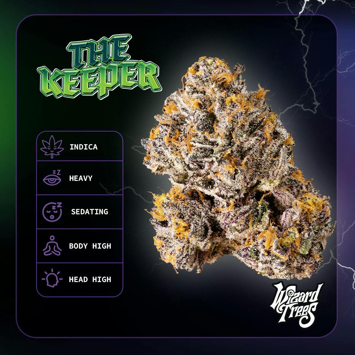 The Keeper | Indoor Flower | 3.5g by Wizard Trees