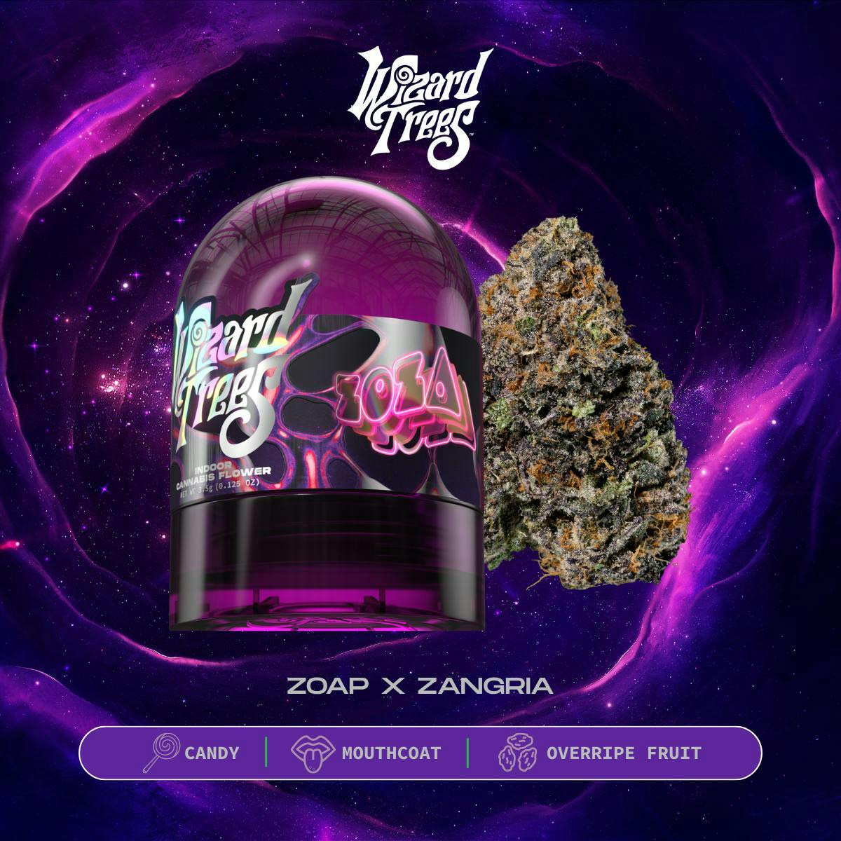 WIZARD TREES: Zoza - Indoor Flower - 3.5g