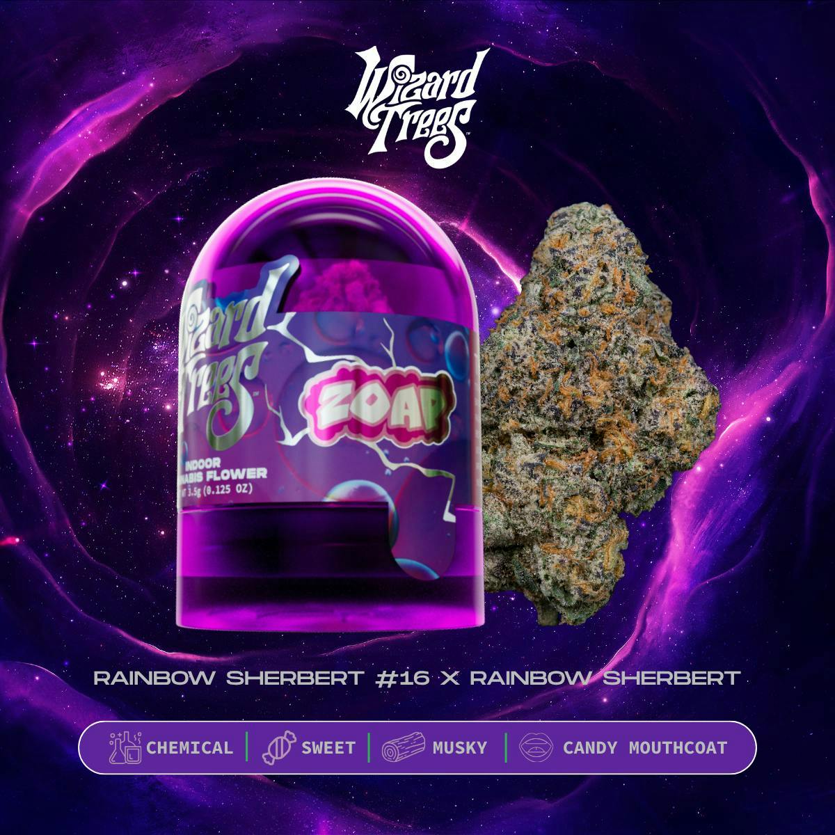 Zoap | Indoor Flower | 3.5g - Wizard Trees