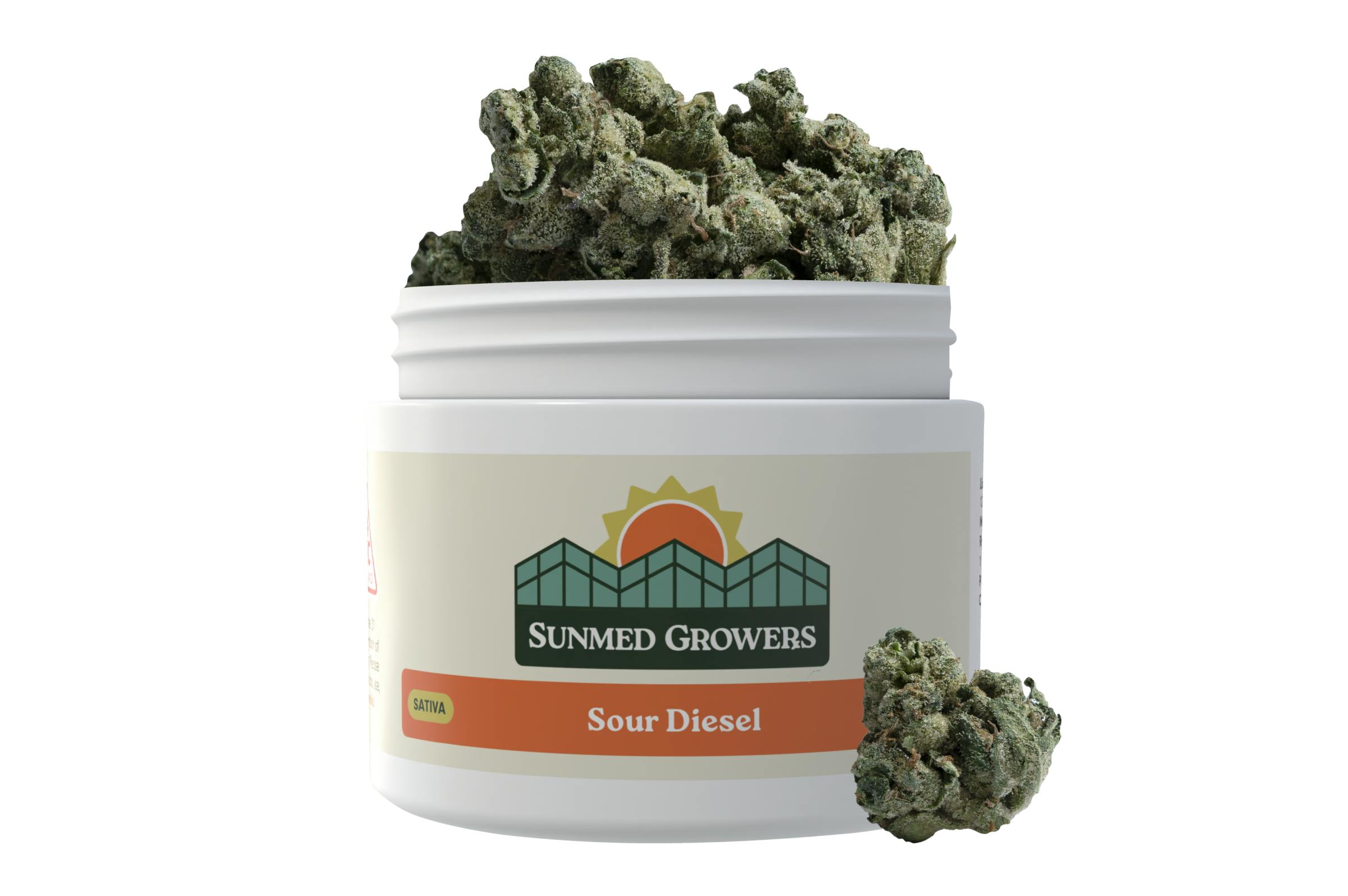 Sour Diesel Flower (7g) by SunMed Growers