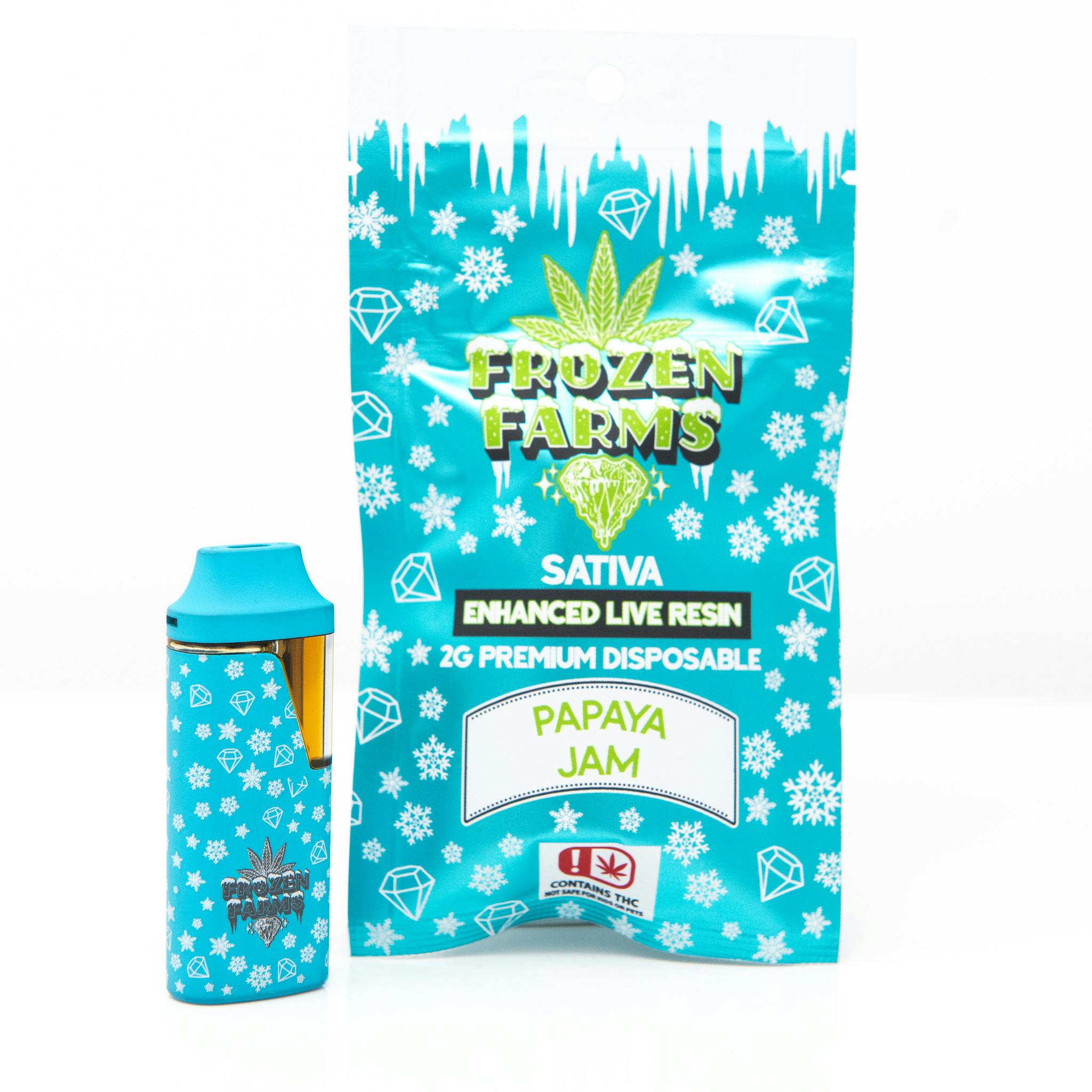 Papaya Jam Live Resin Disposable