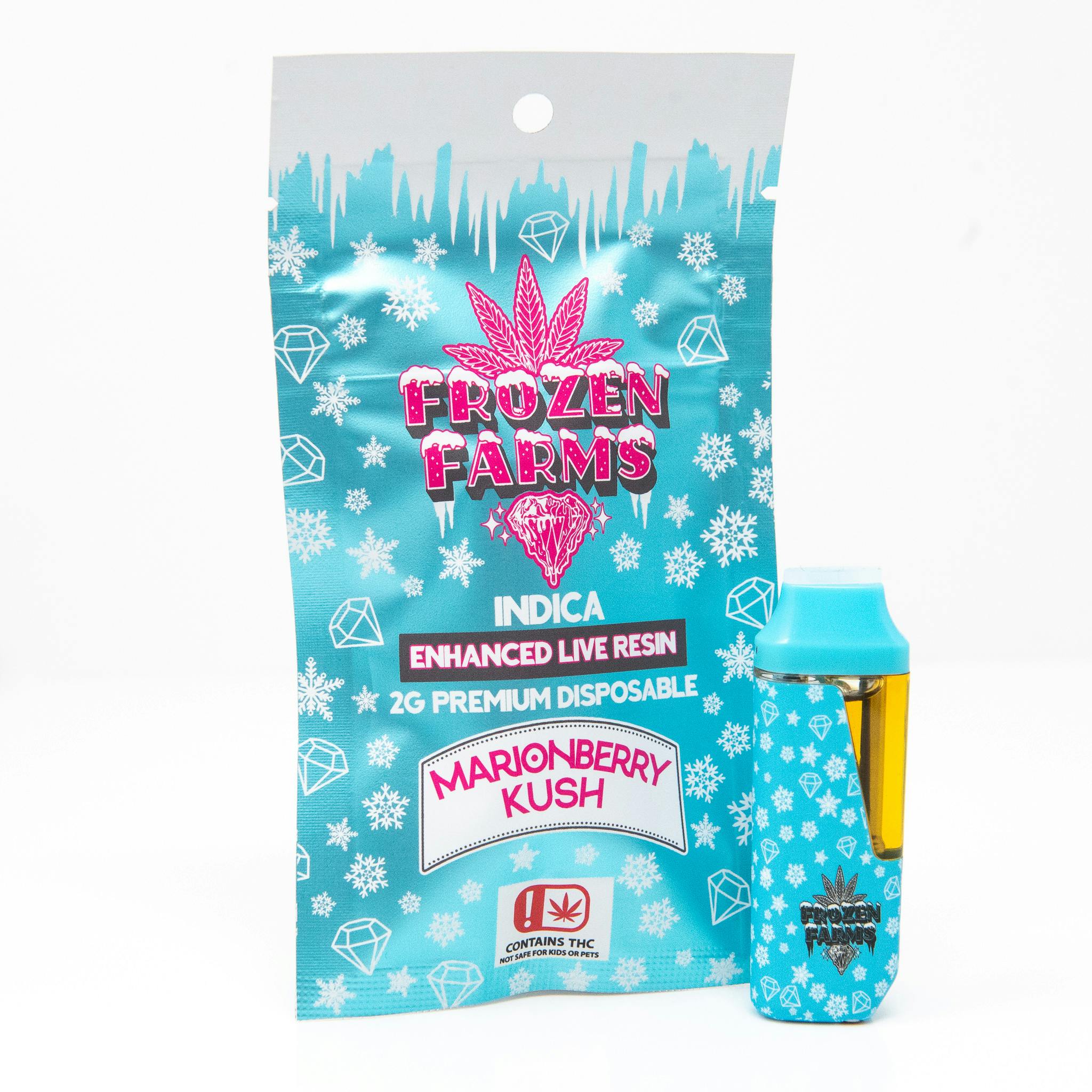 Marionberry Kush Live Resin Disposable