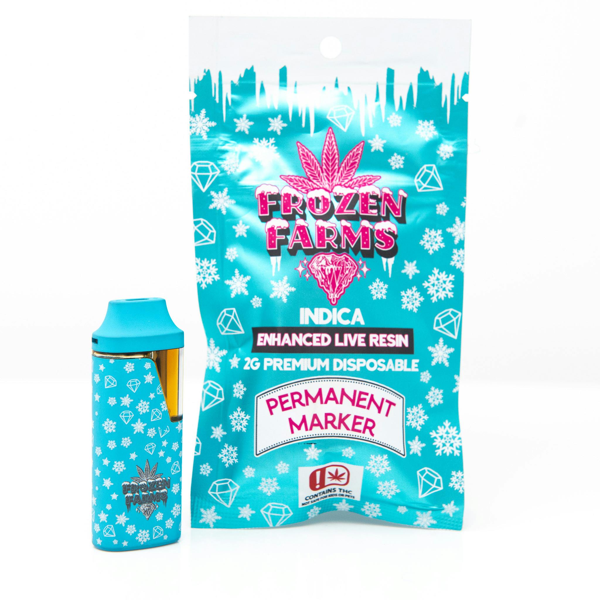 Permanent Marker Live Resin Disposable