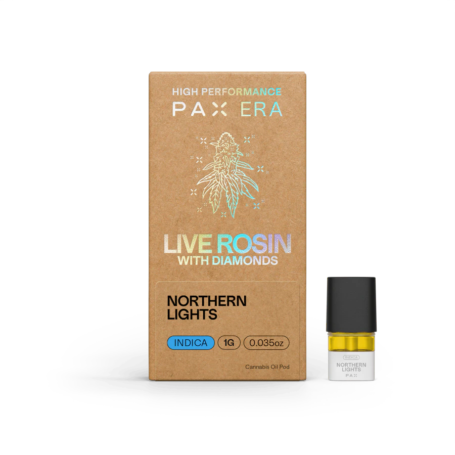 Northern Lights | Live Rosin with Diamonds Pod | 1g — pods listed on the Herbs 4 You menu