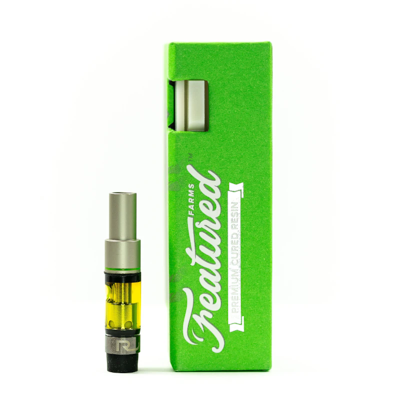 Rove Lemon Cherry Gelato · Featured Farms Cured Resin · 1.0g, Cartridges