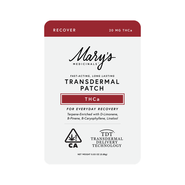 Recover (THCa) Transdermal Patch (CA)