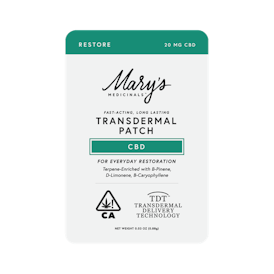 Restore (CBD) Transdermal Patch (CA)