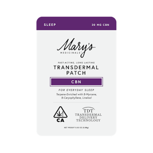 MARY'S MEDICINALS - Mary's Sleep Transdermal Patch