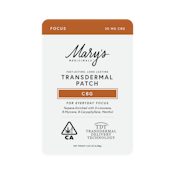 Mary's Medicinals - Focus (CBG) - Transdermal Patch - 20MG