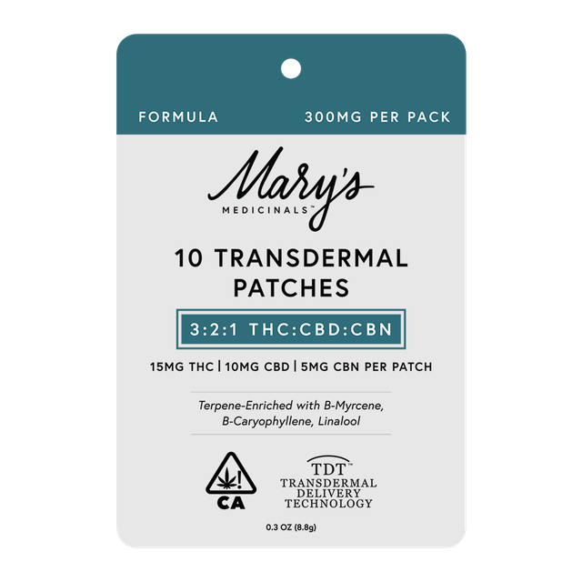 Formula (3:2:1) Transdermal Patch (CA)