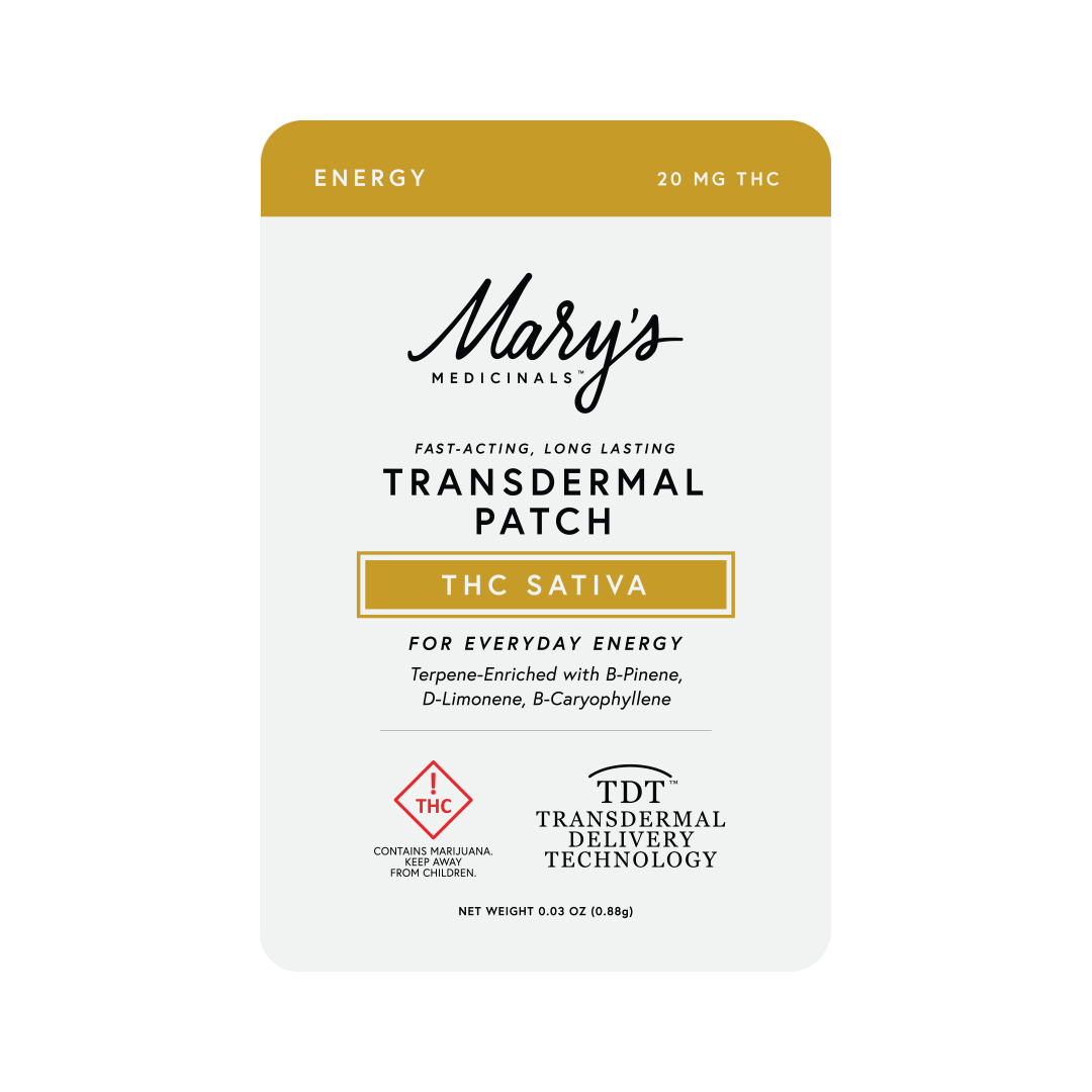 Energy (THC Sativa) Transdermal Patch (CO)