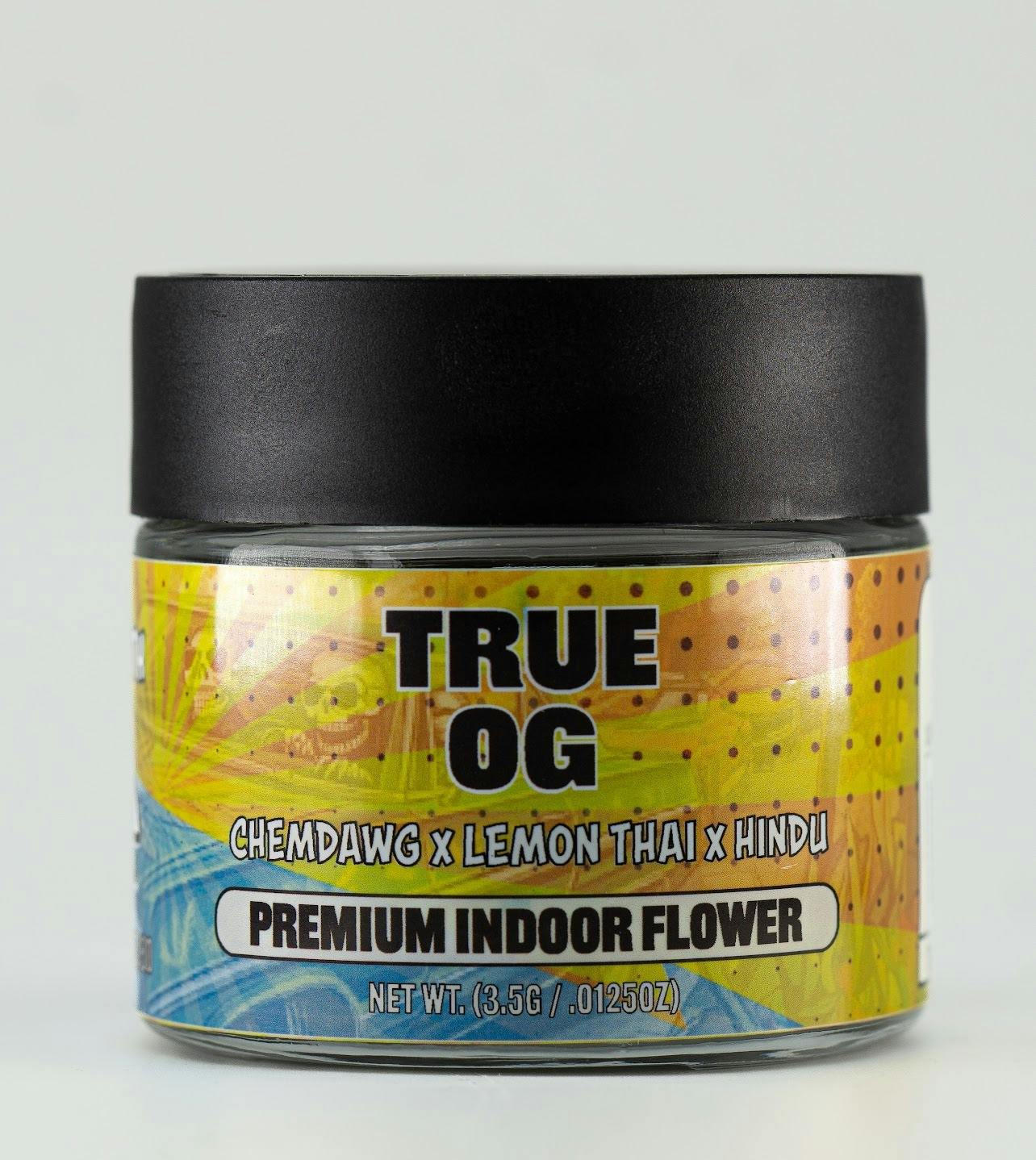 True Og Bigs Glass Jar