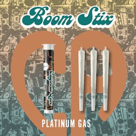 Platinum Gas | 3pk 0.5g | Boomstix