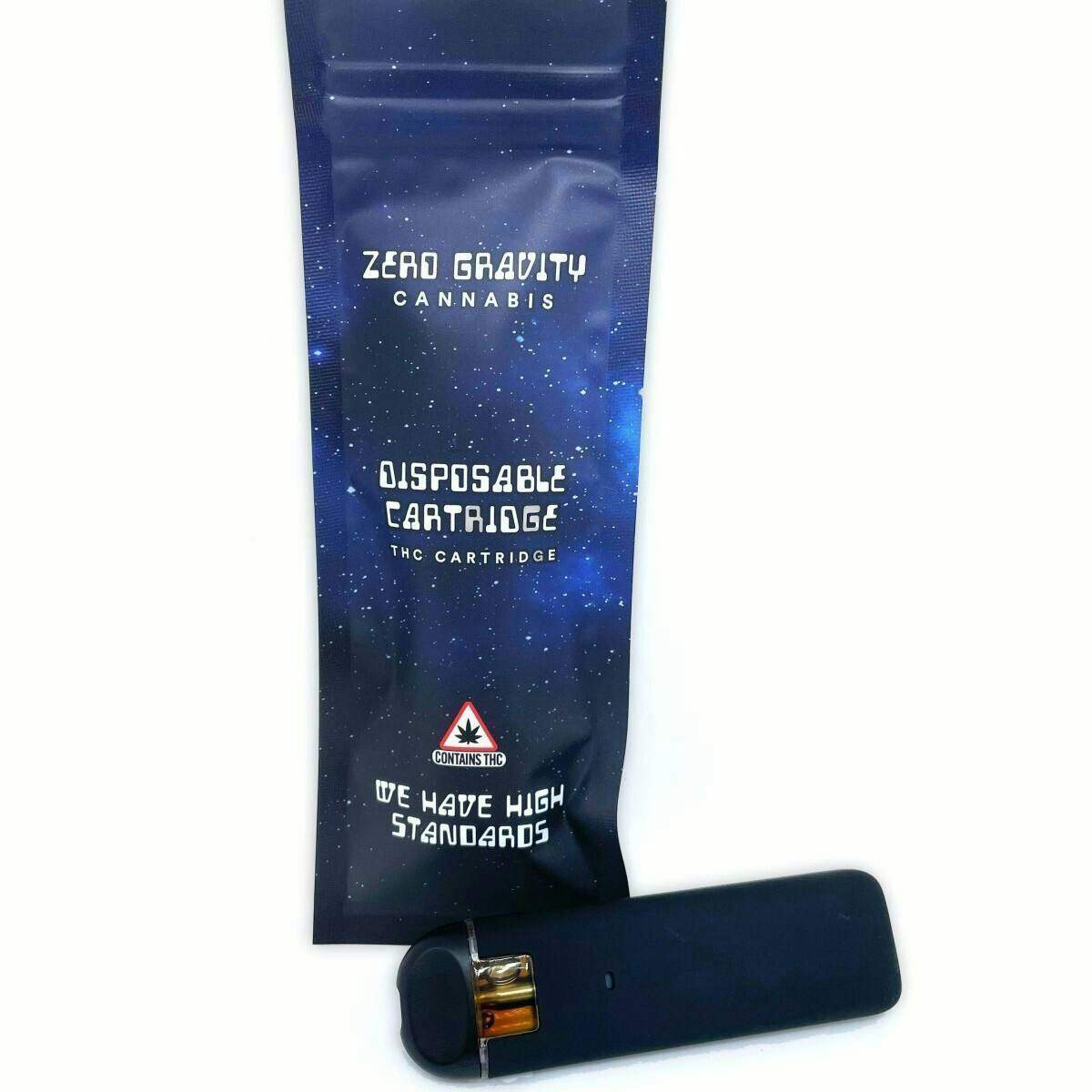 1g Live Resin Disposable Cartridge - Jelly Rancher 70/30 Sativa Dominant by Zero Gravity Cannabis