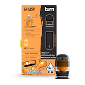 1.0g pod | turn x MADE | terp slurp | 100% live resin | up |