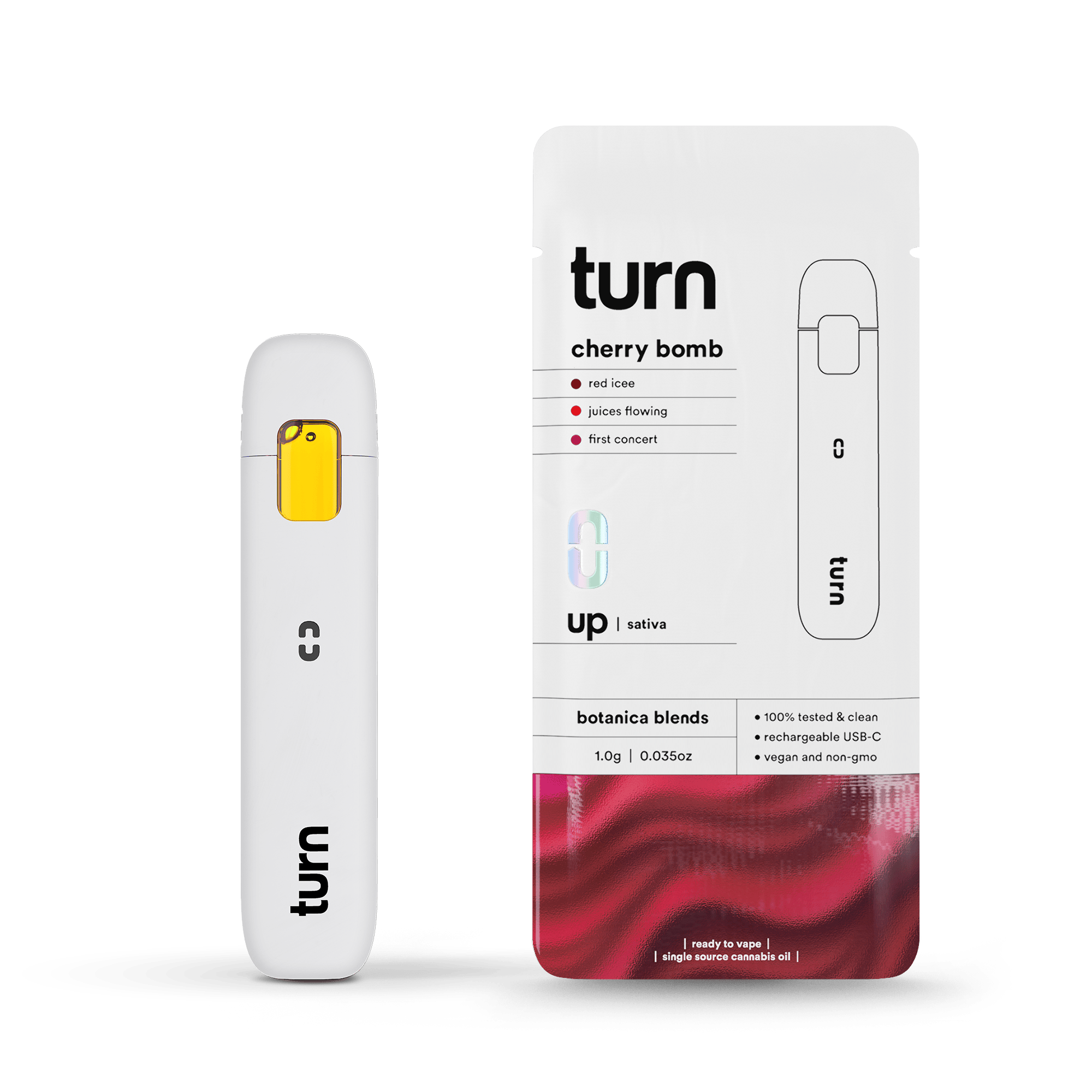 Cherry Bomb | Botanica Blends | AIO | Sativa | 1g by turn