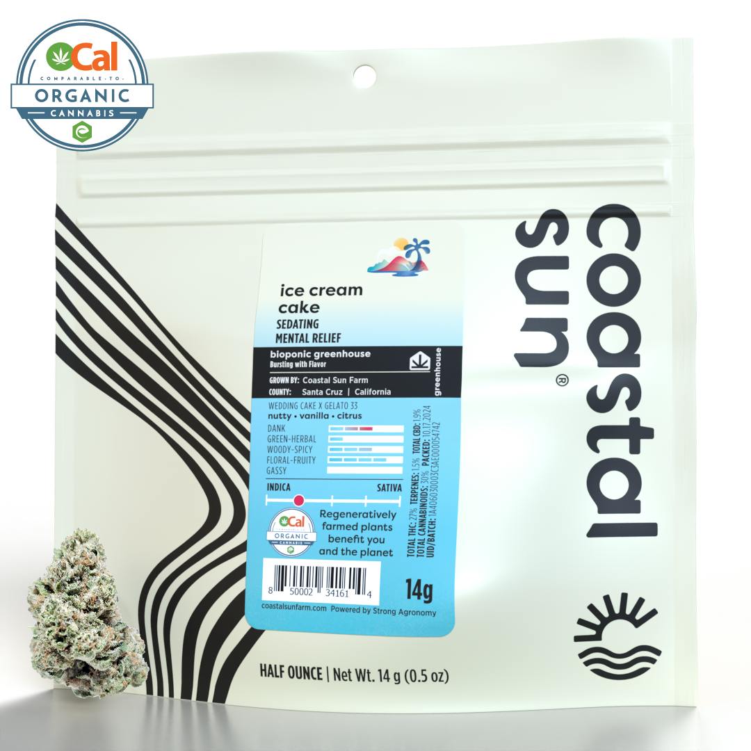 Coastal Sun | Ice Cream Cake | Greenhouse Flower | 14g