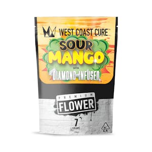 WEST COAST CURE - WCC Sour Mango - 7G Diamond Infused Premium Flower