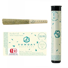 0.75g Diamond Infused Pre-Roll - Purple Nerds