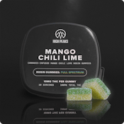 HIGH PEAKS | Mango Chili Lime | Rosin Gummies | 10-Pk  | 100mg THC