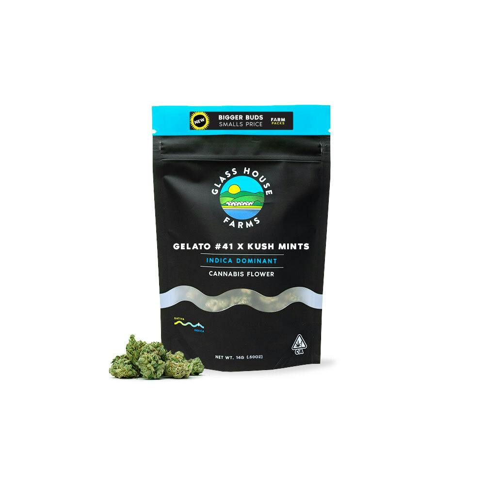 Glass House Farms: Gelato #41 X Kush Mints