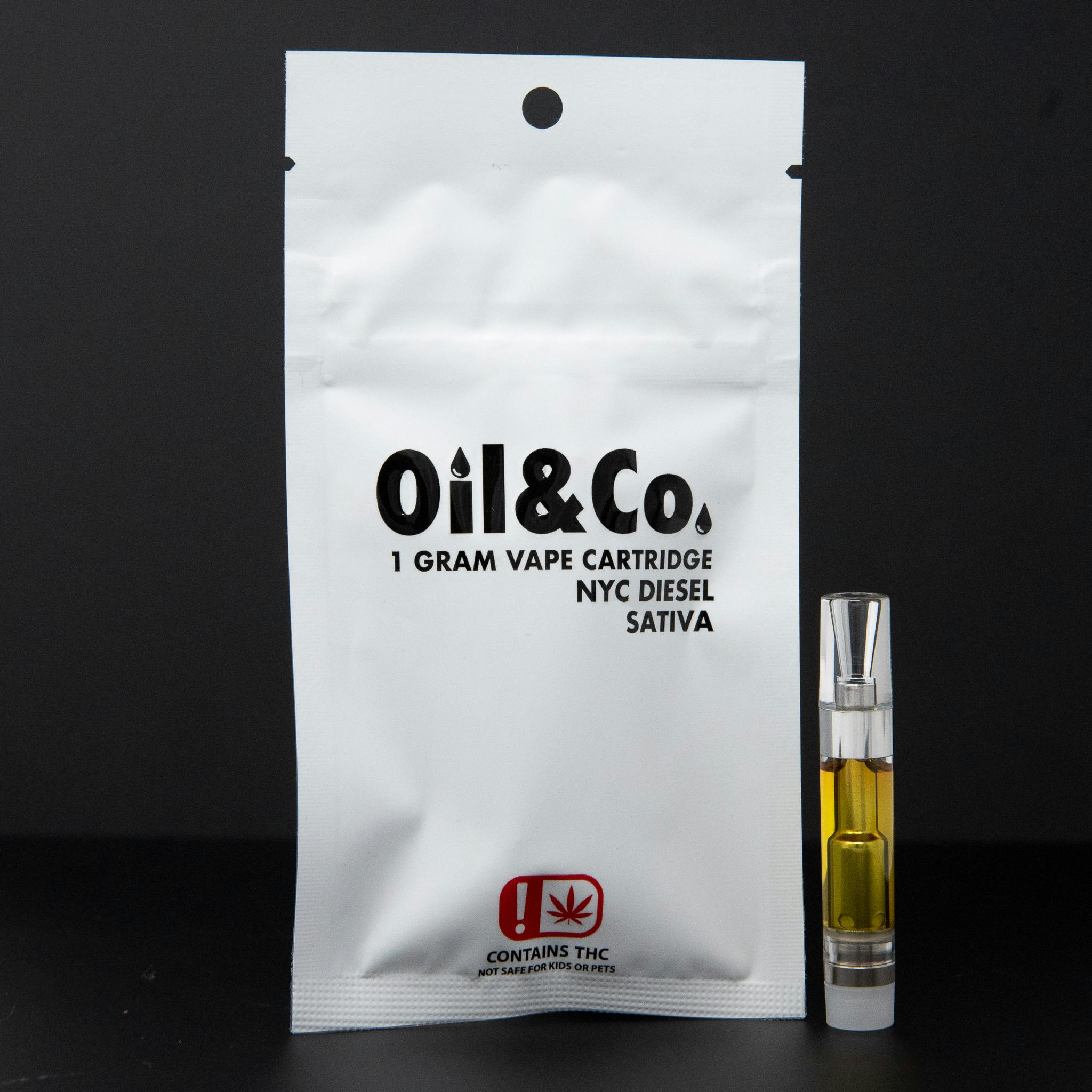 1g Green Crush Cartridge - Oil & Co by Oil & Co