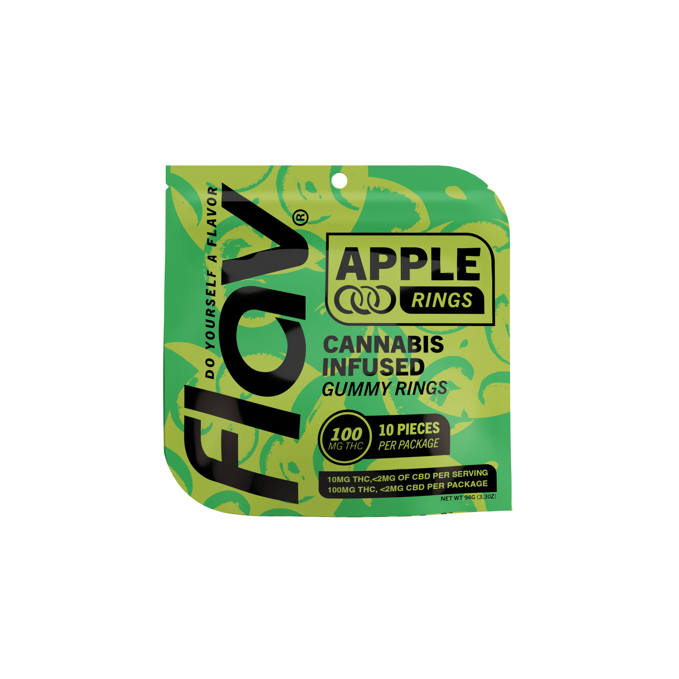 Flav - Rings - 100mg - Apple