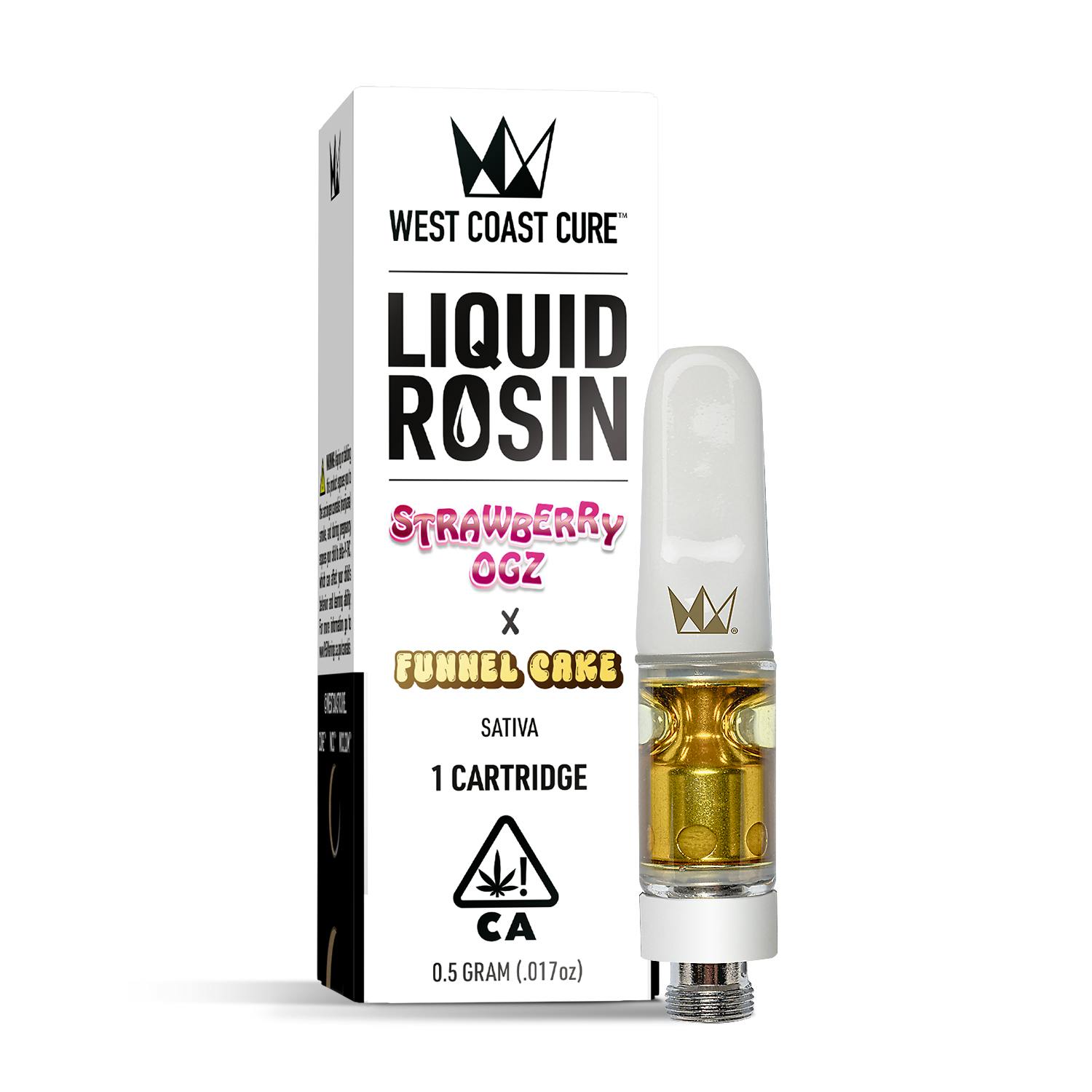 Strawberry OGZ x Funnel Cake Liquid Rosin Cartridge - 0.5g