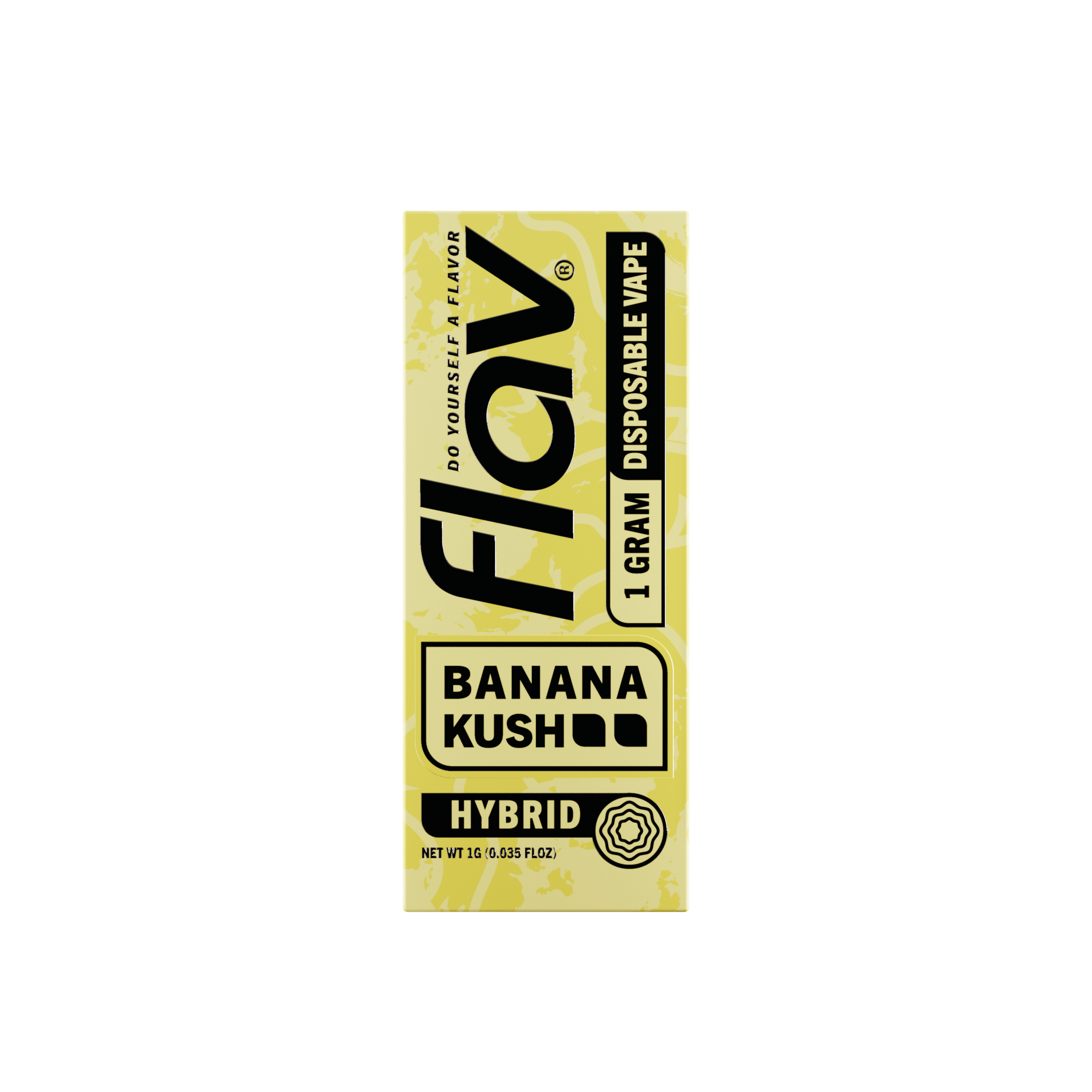 banana flavor disposable vape Flav - Distillate Disposable - 1.0g - Banana Kush - Hybrid