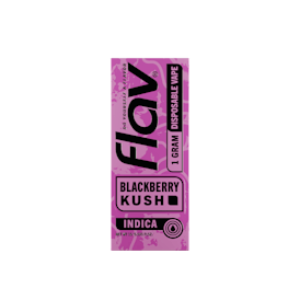 Flav - Distillate Disposable - 1.0g - Blackberry Kush - Indica