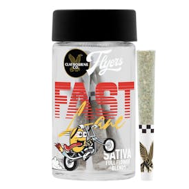 Fast Lane Sativa (3.5g) - Flyers Blends Pre-Rolls