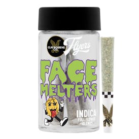 Face Melters Indica (3.5g) - Flyers Blends Pre-Rolls