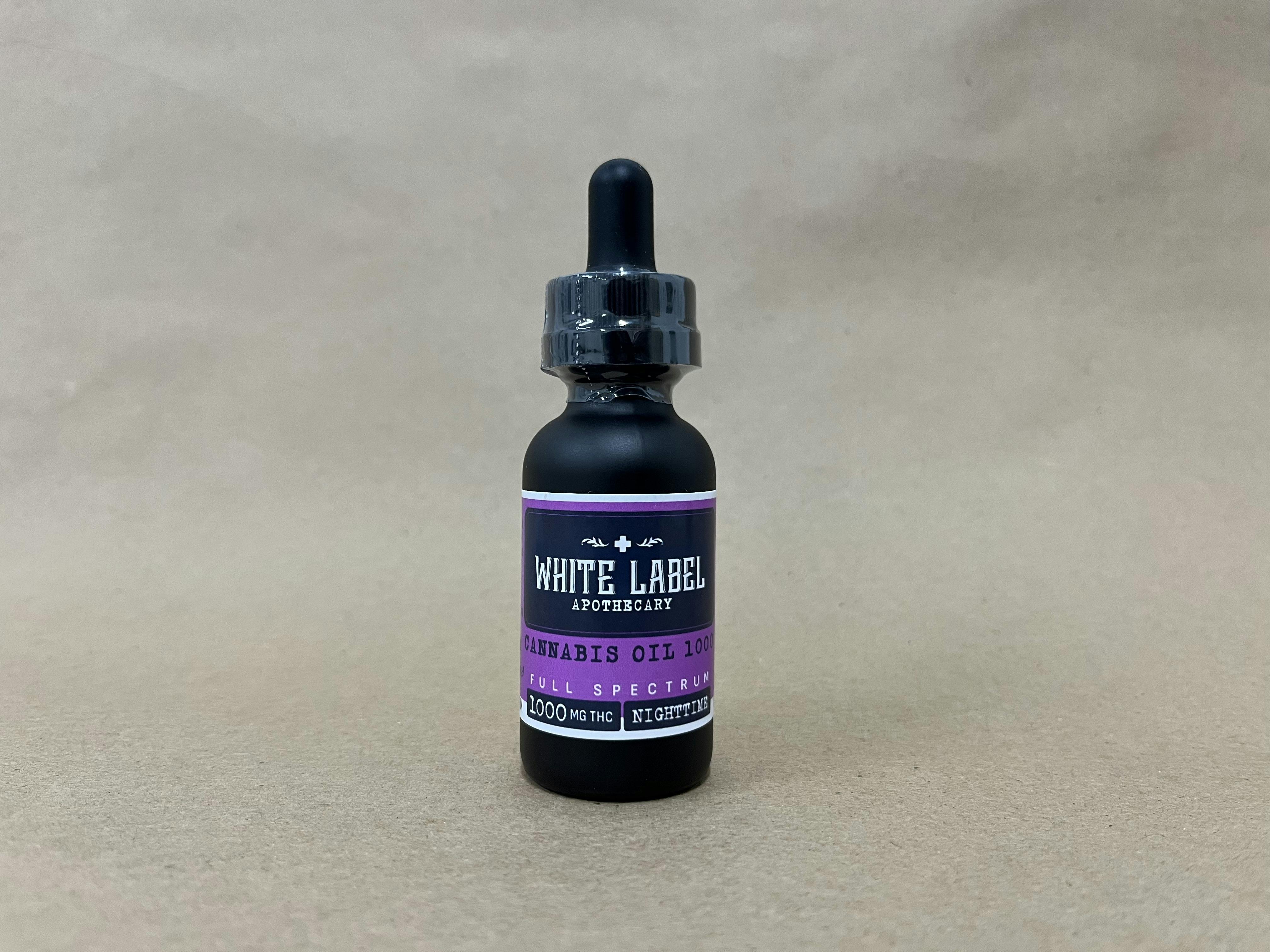 Cannabis Oil 1000 - Nighttime by White Label Apothecary