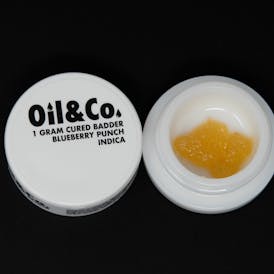 1g Cured Badder - Blue Gelato - Oil & Co (Indica)