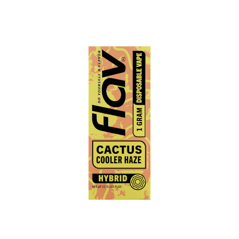 Flav - Flav - Distillate Disposable - 1.0g - Cactus Cooler Haze - Hybrid    -ttt9 middle 1