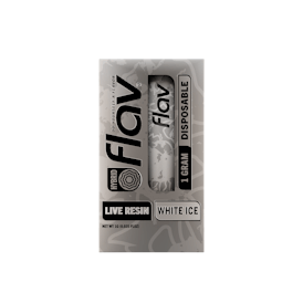 Flav - Live Resin Disposable - 1.0g - White Ice - Hybrid