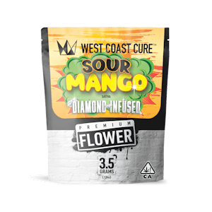 WEST COAST CURE - WCC Sour Mango - 3.5G Diamond Infused Premium Flower