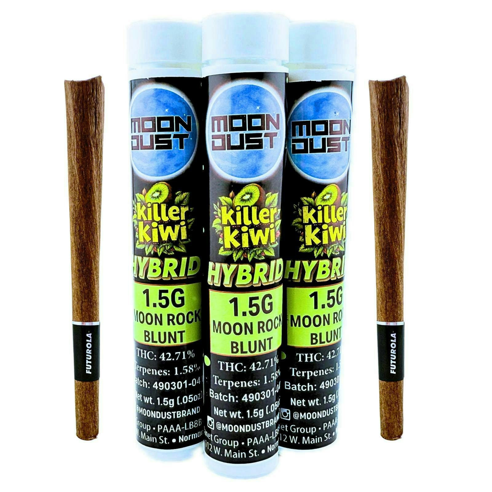 Moon Rock | Killer Kiwi | Infused Blunt | 1.5g - MOON DUST