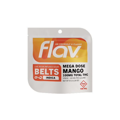 Mango Belts - Megadose 100mg | 1 pack | 100mg at Greenlight Dispensary St Louis - Florissant