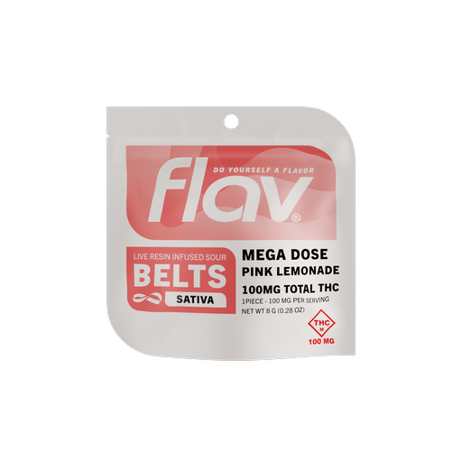 Pink Lemonade Belts - Megadose 100mg | 1 pack | 100mg