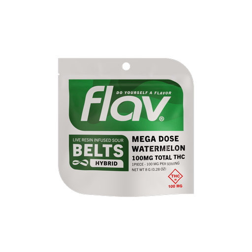 Watermelon Belts - Megadose 100mg | 1 pack | 100mg at 3Fifteen Primo Cannabis Dispensary St. Louis