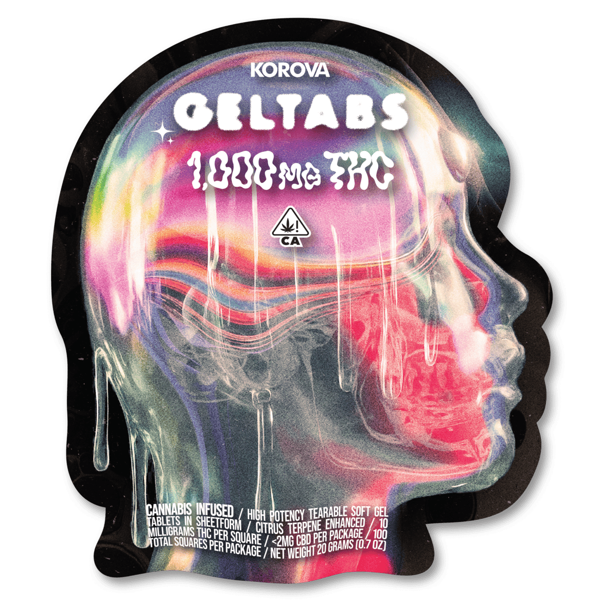 Geltabs 1,000mg Thc Gummy