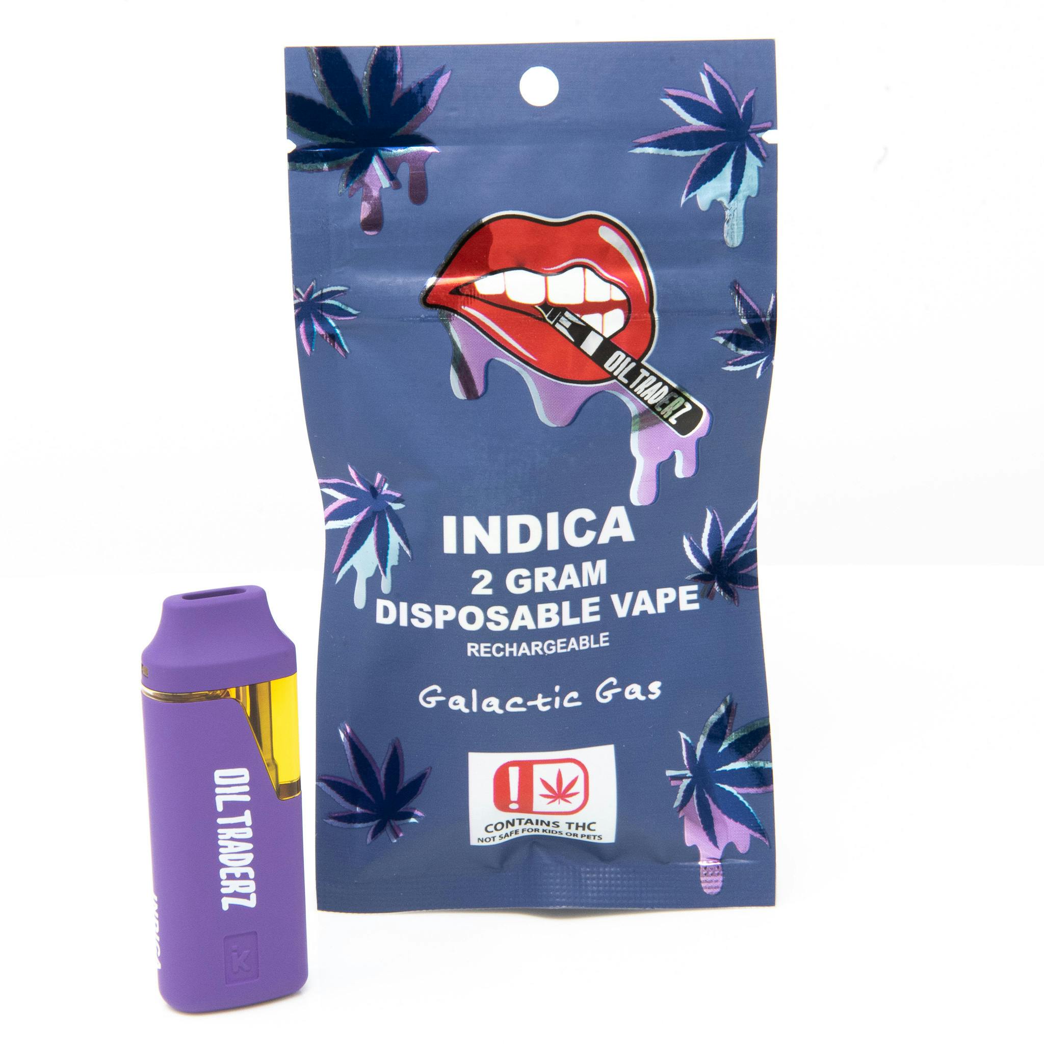 2g Galactic Gas Disposable - Oil Traderz (Indica) - Oil Traderz