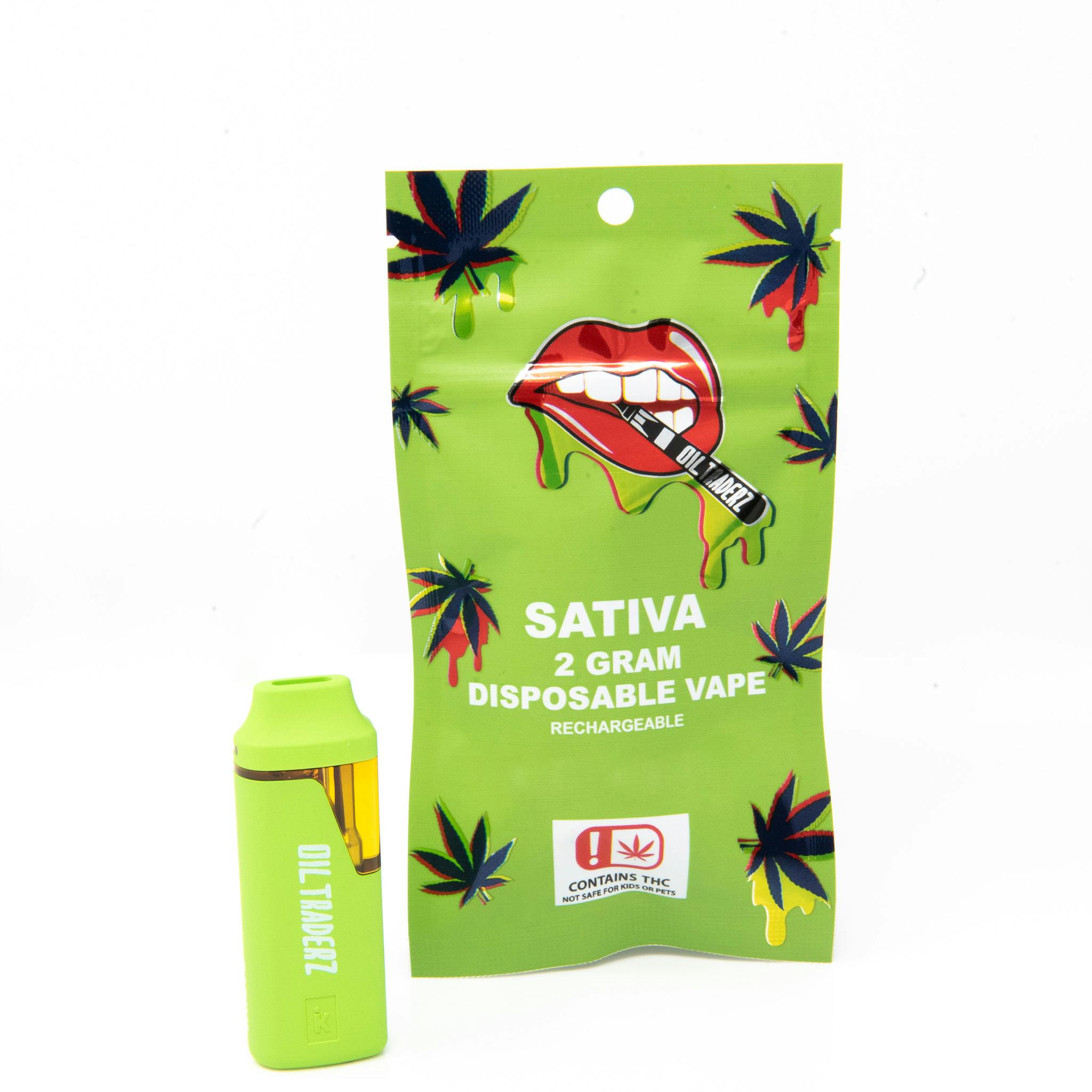 2g Sour OG Disposable - Oil Traderz (Sativa)