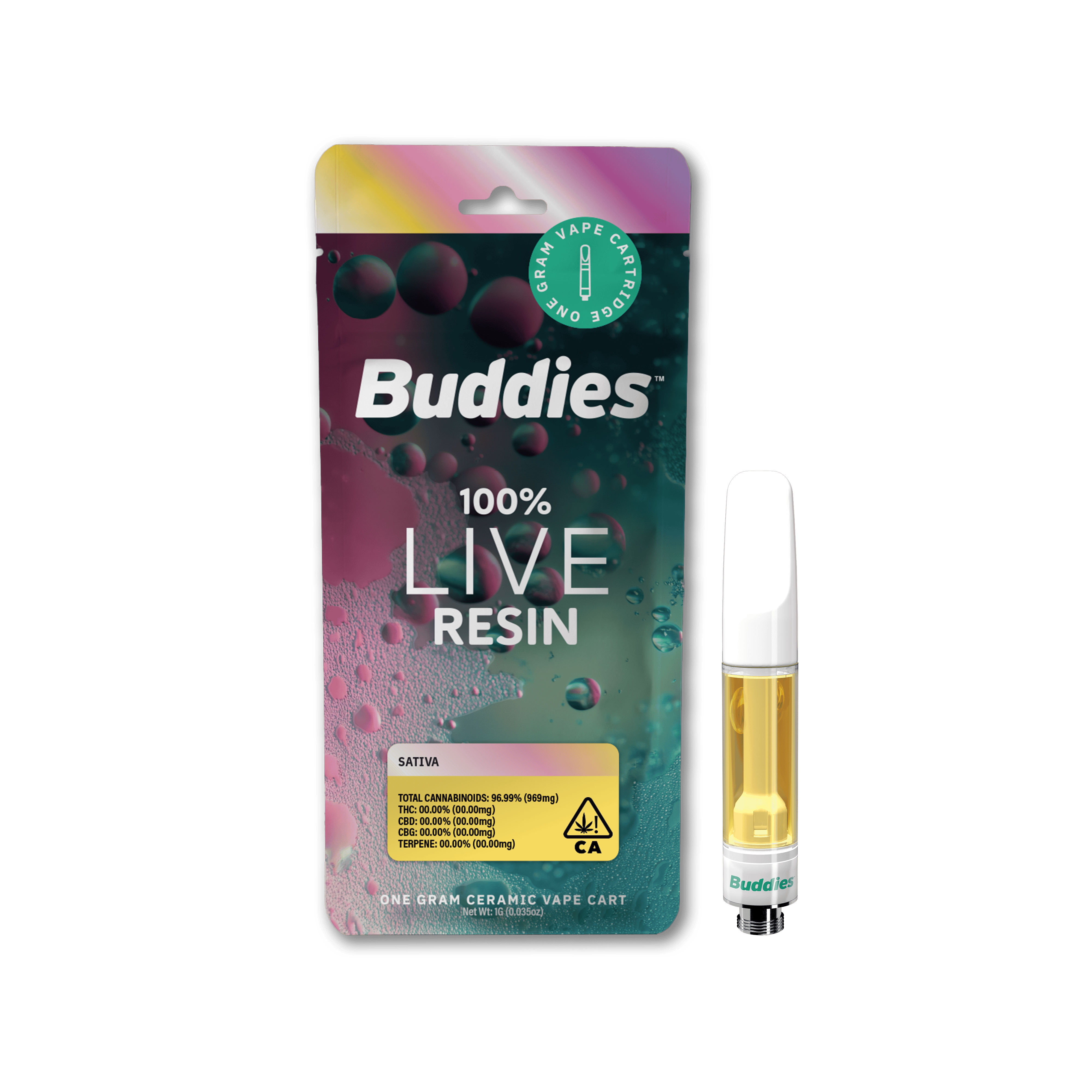 Resin Vape Cartridge Orange Elixir