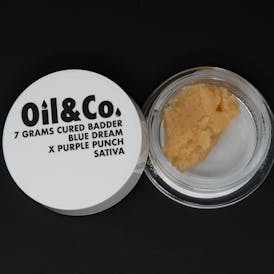 7g Cured Badder - Blue Dream X Purple Punch - Oil & Co (Sativa)