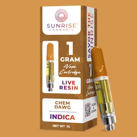 Chem Dawg - 1g Live Resin Vape Cartridge