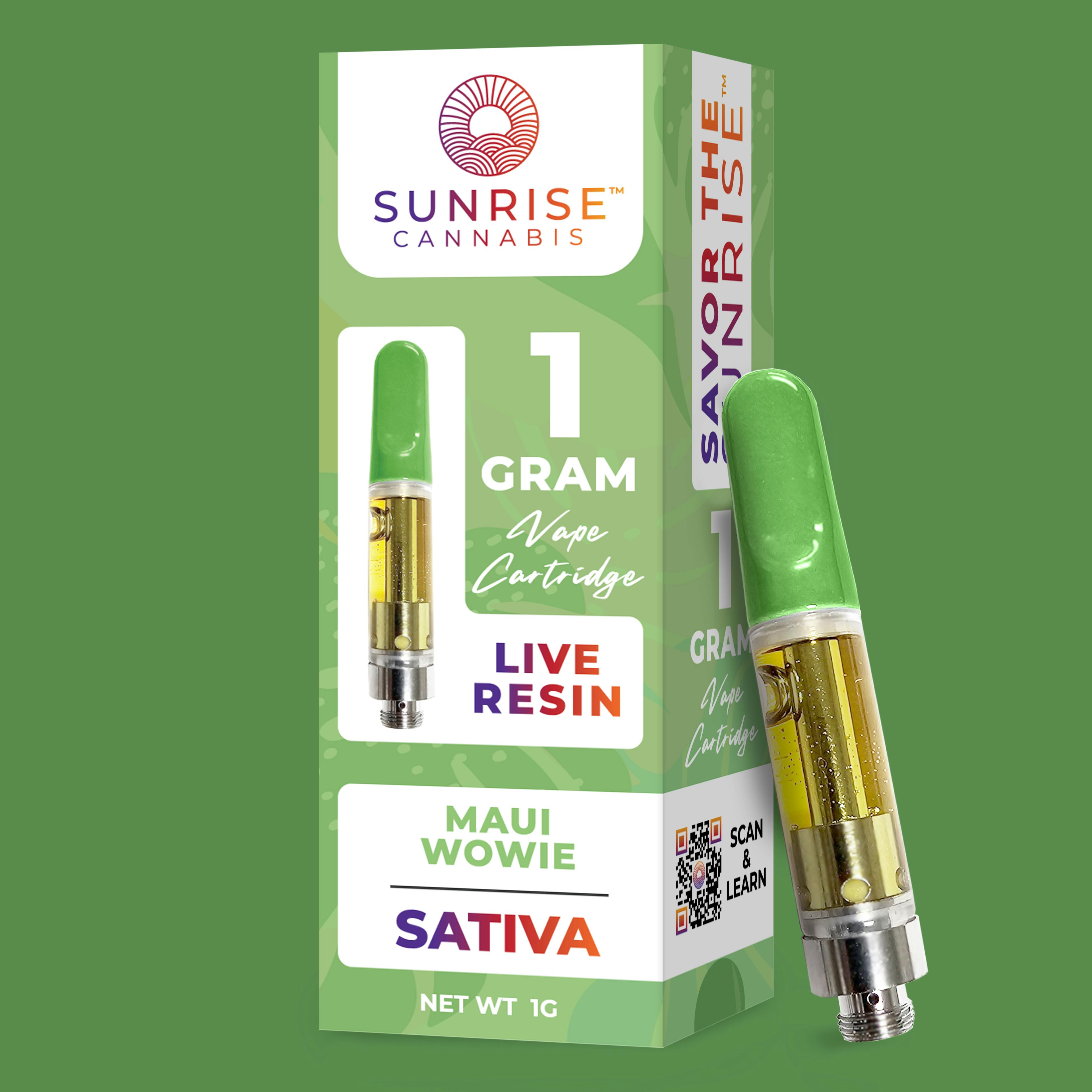 Wowie Live Resin Vape Cartridge